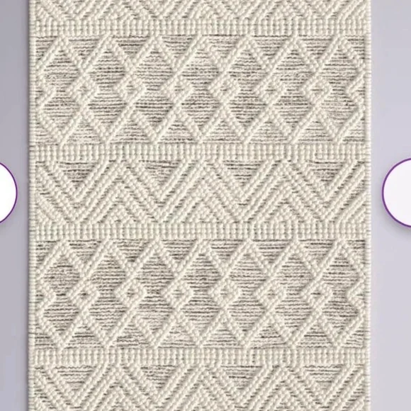 Geometric Pattern Area Rug - Picture 5 of 5